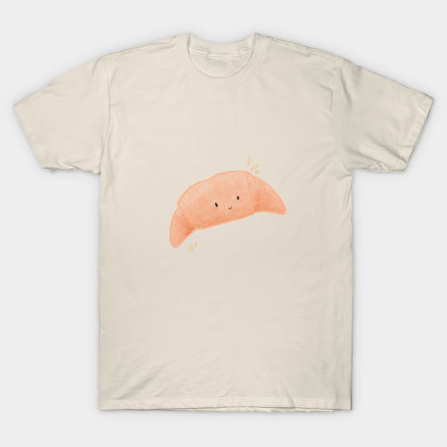 Croissant 2 T-Shirt by Mydrawingsz